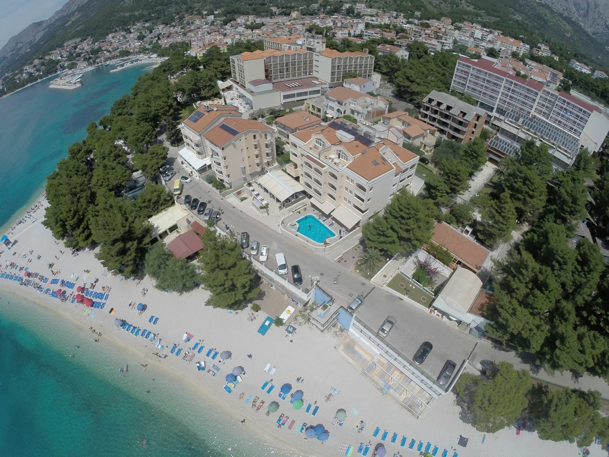 Aparthotel Milenij Baška Voda Exterior foto
